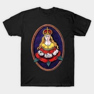 Katherine Parr Royal Badge Queen Tudor Rose T-Shirt